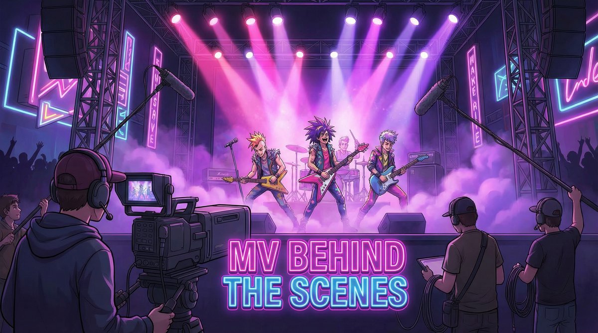 神秘视频 MV拍摄幕后花絮视频